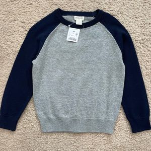 JCrew Factory boys lightweight sweater, size 3T